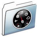 Dashboard Folder Graphite Smooth Icon